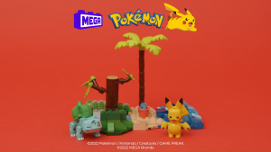 MEGA Pokémon Building Toy Kits With Poseable Action Figures And Environments - Assorted