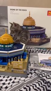 [SG SELLER] Dome of the Rock/Masjid Al-Aqsa Jerusalem Blocks Compatible With Lego /Islamic Gift Set