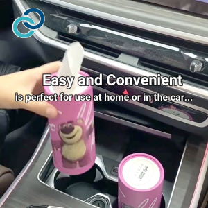 Disney Lotso 3-Ply Multipack Facial Tissue in Tube - Cartoon Character Design Ultra Absorbent 40 Draw Rolls