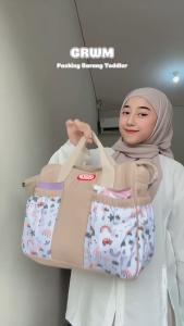 Tas Bayi Ukuran Besar Tas Bayi Ransel Bayi Model Print Premium