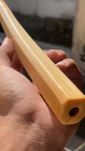 once pipa gg asli lokal lawasan segilapan lengkung panjang 23cm super istimewa