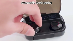 HEADSET TWS M10 BLUETOOTH FULL BASS STEREO 3500MAH POWER BANK