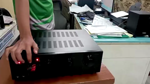 FT-Star AV-602 500W X 2 5-Channel Karaoke Amplifier with USB and Bluetooth With Microphone