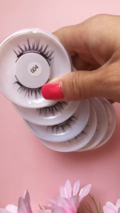 3D ขนตาแม่เหล็ก ขนตาปลอม 3D ขนตาแม่เหล็ก 3มิติ พร้อมคลิป ใช้ซ้ำได้โดยไม่ต้องใช้กาว 3D Magnetic False Eyelashes With Clip