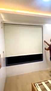 100% Blackout Window Roller Shades Korean Blackout Roller Blinds For Window office living room bedroom 60/80/100/120/140*200cm