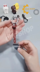 CAG SHOP  Car Keychain Multi-Functional Hanging Buckle Pendant KeyRing Belt