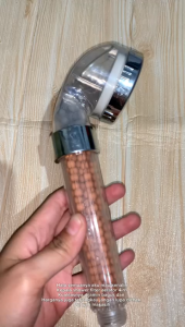 Kepala Shower Filter Aerator 4in1 Mineral Ion Pressure Shower Head SPA & Saringan Kotoran Head