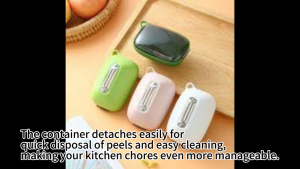 Vegetable Peelers for Kitchen with Container Good Grip Cucumber Potato Carrot Peeler with Storage Box