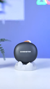 Monster [Voice of Berlin Shu 2024 Top Edition] XKO15 Bluetooth Headset Bone Conduction Concept Hanging Ear Wireless Open Ear Clip Comfortable Sports Running Long Battery Life Call 9D Dolby Sound/CVC Call Noise Reduction