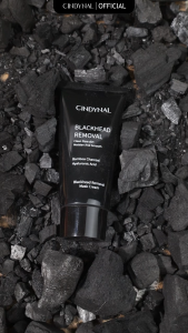 BPOM CINDYNAL Masker Wajah Komedo Black Mask Hidung Dan Pori Pori 60g / Pembersih Wajah Black Mask Komedo Charcoal / Masker Komedo Hidung