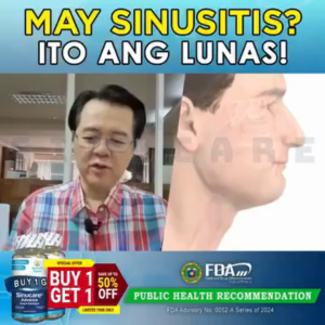 Sinucare Advance l Formula for Sinus & Nasal l Non-Drowsy Formula l Natural Ingredients l FDA Approved l 1B 100 Softgels