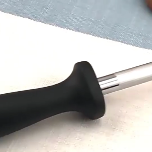 Alat Pengasah Asah Pisau Tongkat - Pengasah Pisau Daging Asahan Pisau Stik Stainless Steel