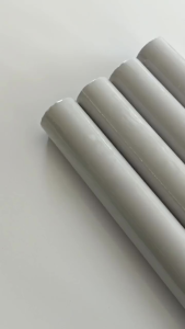( DAPAT 2 ROLL ) BELI 1 GRATIS 1 WALLPAPER STIKER DINDING POLOS PUTIH SERAT UKURAN 45cm x 4m