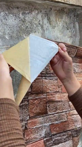 BLUE WHALE  วอลเปเปอร์ติดผนัง 3 มิติ มีกาวในตัว สติ๊กเกอร์ติดผนัง วอลล์เปเปอร์ กันน้ำ วอลเปเปอร์DIY สติ๊กเกอร์ติดผนัง