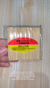 Tusuk Gigi Kayu Refill 1 Pcs: Solusi Lingkungan yang Tepat