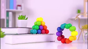 SNI Mainan educational goal ball Assemble art ball Puzzle bola (C-20)