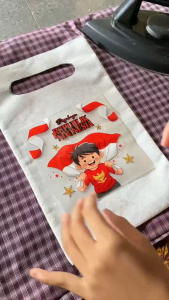 Stiker Sablon Tema Kuromi: Mengenal Stiker Sablon Setrika & DTF Printing