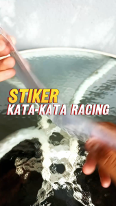 STIKER PACK KATA KATA RACING VIRAL - STIKER RACING ISI 39 PCS - STIKER MOTOR HELM HAPE - KODE H2