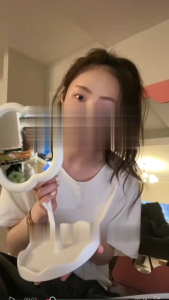 BF-K181 Cermin Aesthetic Stand Mirorr Flower Kaca Meja Rias / Cermin Bunga Standing Mirror Rotating