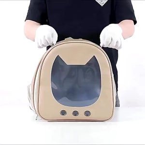 Balo mèo Kitty tiện lợi có cửa hông chống nước nhiều màu cho thú cưng