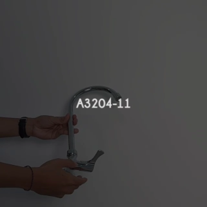 VONE A3204-11 Keran Kran Air Angsa Wastafel Dapur Cuci Piring Sink ABS Tembok