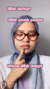 THE FACE Lip Serum Bibir 35ml - Moisturizing & Natural Pink Lip Care Serum