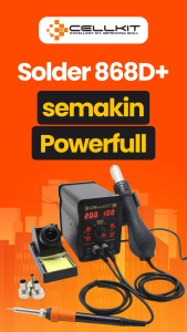 Solder Uap - Blower - Hot Air Gun Digital 2in1 CELLKIT 868D+