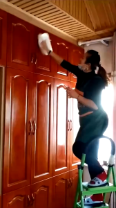 Xịt Vệ Sinh Đánh Bóng Đồ Gỗ Chuyên Dụng FUSION 500ml - Giúp Tẩy Sạch Vết Bẩn Làm Mờ Vết Xước Khôi Phục Màu Gốc Tặng Khăn Lau