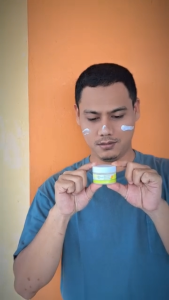 cream pencerah wajah  Basic Glow Brightening Paket 3in1 BPOM