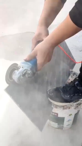 Khung mài góc Bàn cắt mòi gạch bàn cắt vát 45 độ lắp máy cắt cầm tay Đế cắt mòi INOX 304 cắt góc 45 độ