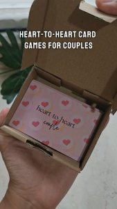 [SG Seller] Heart-to-Heart Card Games for Couples / Date Night Games / Relationship Card Games / Board Games Couples