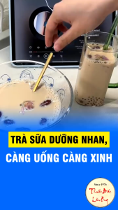 Trà sữa dưỡng nhan thảo mộc set nguyên liệu đủ vị mix sẵn giúp dưỡng nhan đẹp da - Lãn Ông