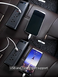 Bộ tẩu sạc tích hợp biến áp DC to AC 220V Baseus CGNB Power Inverter Pro 150W (Hàng chính hãng)