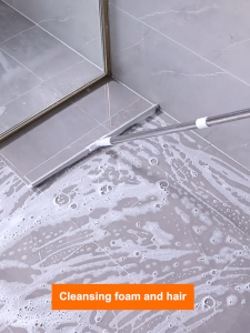 3 IN 1 Floor Squeegee Magic Broom Silicone 180° Multifunctional Sweeping Floor Mop Glass Wiper Home Bathroom Glass Floor Scratched