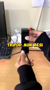 TRIPOD MINI HOLDER U TRIPOD HANDPHONE TRIPOD HP KAMERA METAL BESI UNIVERSAL HOLDER HANDPHONE STAND