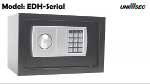 TaffGUARD Kotak Brankas Hotel Mini Password Safe Deposit Box Medium - EB20/EB25