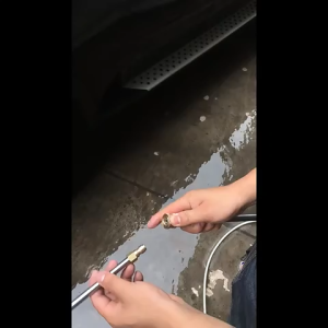IKURA TOOLS Stick Quick Release 17 CM 90 Derajat Semprotan Gun Mesin Cuci Mobil Stick Gun Nozzle Extension Wand 17CM 90° - Gagang Stik Rod Sambungan Tembakan Gun Mesin Car Wash Jet Cleaner High Pressure Steam Washer Cleaner Cuci Ac Mobil Motor Kendaraan