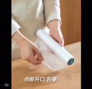 MO755 Kantong Plastik Roll Buah Sayur Telur Plastik Supermarket
