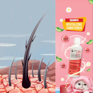 Olive Care Shampo Kucing Revitalizing CONDITIONER Bulu Kusam Bulu Rusak Bulu Kering & Bulu Rontok