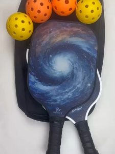 Bộ 2 Vợt Pickleball Sợi Carbon Siêu Nhẹ Cao Cấp Hàng Chính Hãng + Kèm Túi Chống Sốc Và 4 Bóng