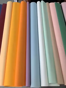 20 LEMBAR Kertas Buket Full Color Polos Cellophane Wrapping Paper Kertas Bunga Cellophane 6089