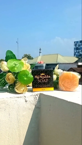 [BAYAR DI TEMPAT] - Sabun My Mozza Brightening / Lightening Glowing Soap Memutihkan Wajah Pengecil Pori-Pori With Arbutin - 60 gram