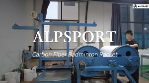 Raket Bulutangkis ALPSPORT RR 4U Max 24lbs Serat Karbon Asli Tahan Lama raket original