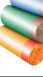 INDO - Tas Sampah Plastik Isi 5 Roll / Kantong Plastik Sampah Gulung