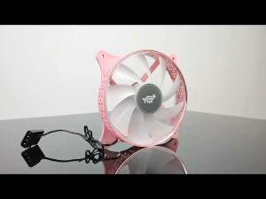 YGT 1290 RGB FAN 120MM PC CPU Computer Case Cooling Fan RGB FAN Chassis Cooling Ring CPU Fan