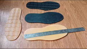 Alas Bawah Karet Sepatu Outsole Sol Potong Pengganti Sepatu Running Sneakers Lari Fortune Rubber