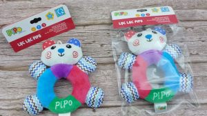 Lục Lạc Vải Cầm Tay Cho Trẻ Sơ Sinh Chất Vải Mềm