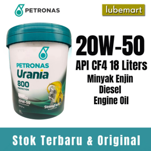 Minyak Enjin Diesel PETRONAS URANIA 800 20W50 CF4 (18 Liter)