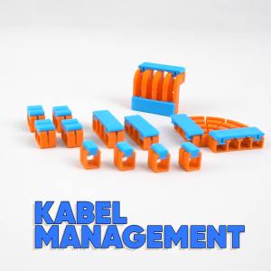 Perapih Cable Clip Klem Kabel Tempel Klip Kabel Organizer Cable Clip Pengikat Kabel Merapikan Kabel by 3DPrintFarm