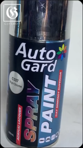 Pylox Cat Semprot Autogard Flat Black Doff 322 300ml